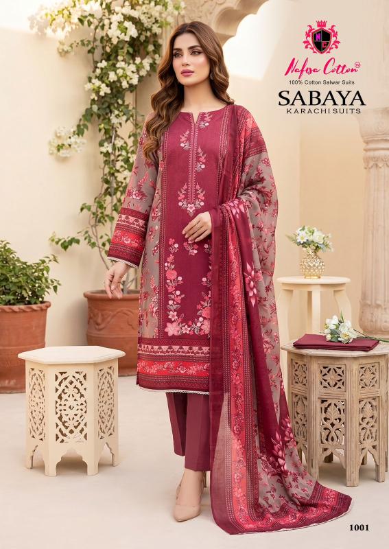 Nafisa sabaya vol-1 textiles wholesale dress material bengaluru karnataka